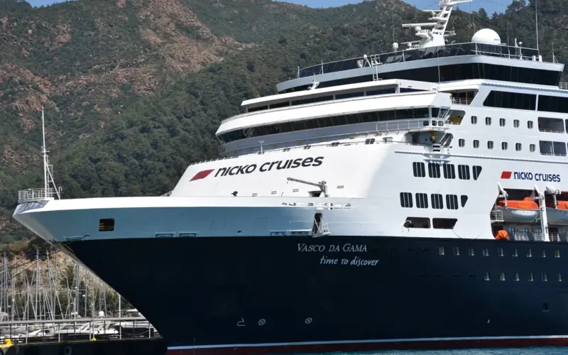 Vasco Da Gama Kruvaziyeri 1.040 Yolcusuyla Marmaris’e Demirledi